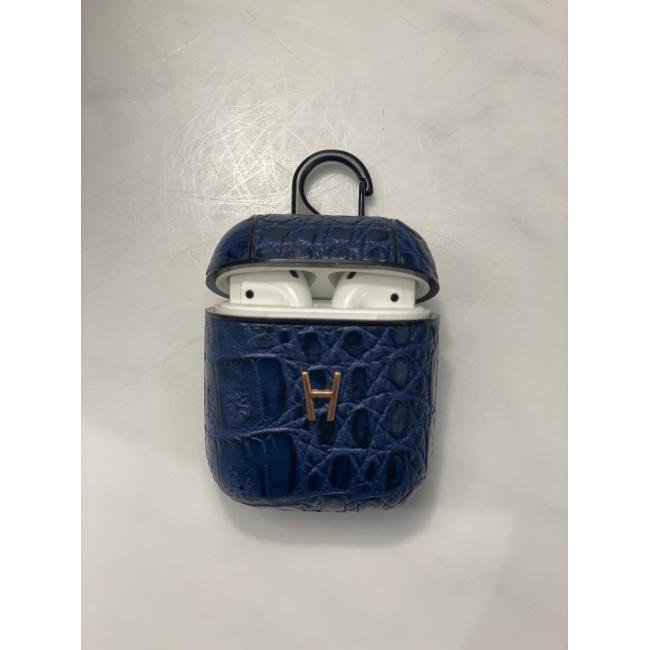 Airpods case leather Blue