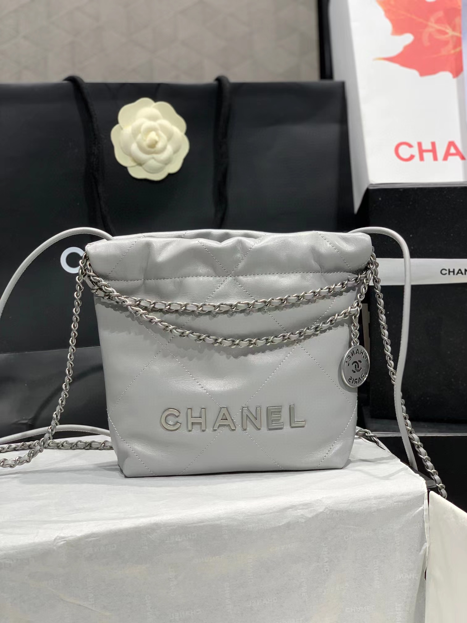 Chanel bag size 19*20*6cm CB508