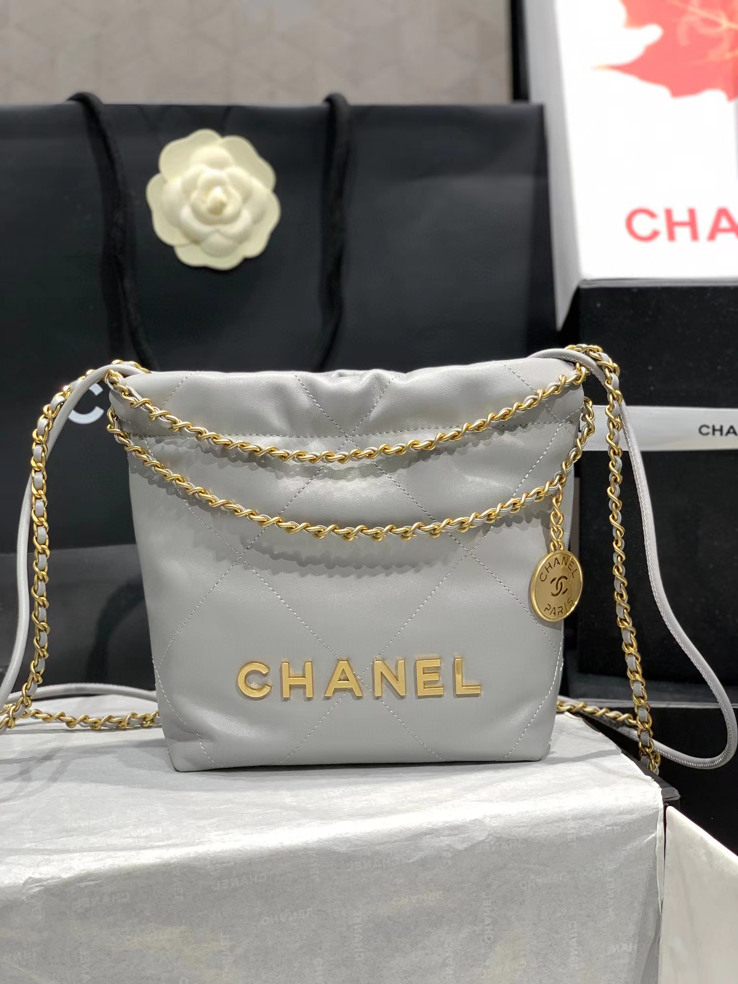 Chanel bag size 19*20*6cm CB509