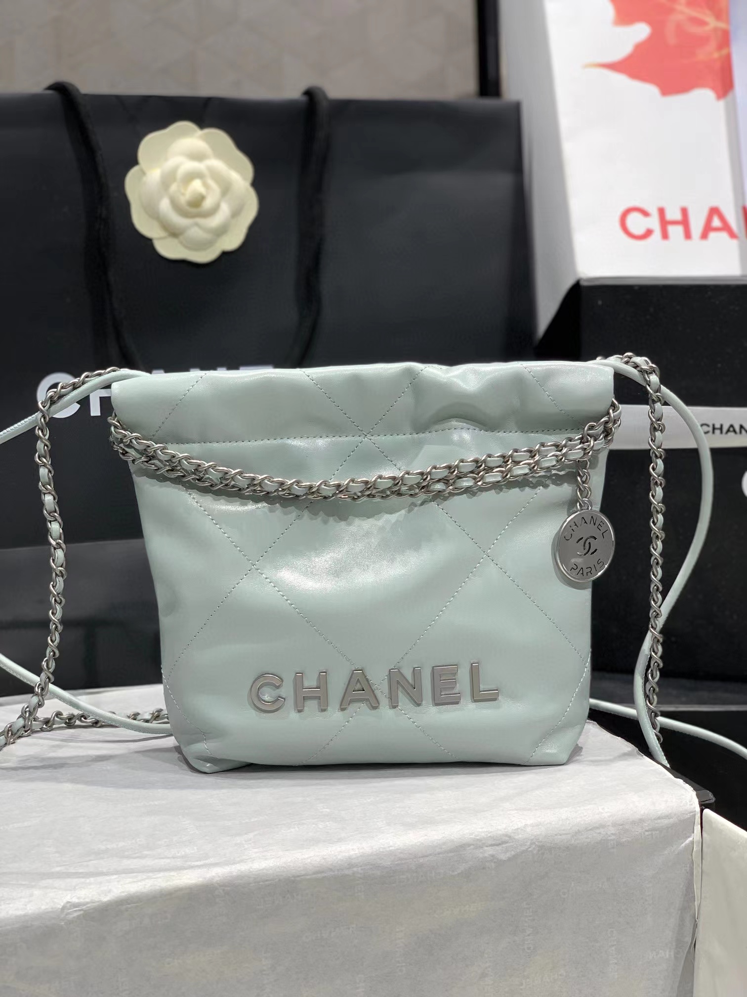 Chanel bag size 19*20*6cm CB510