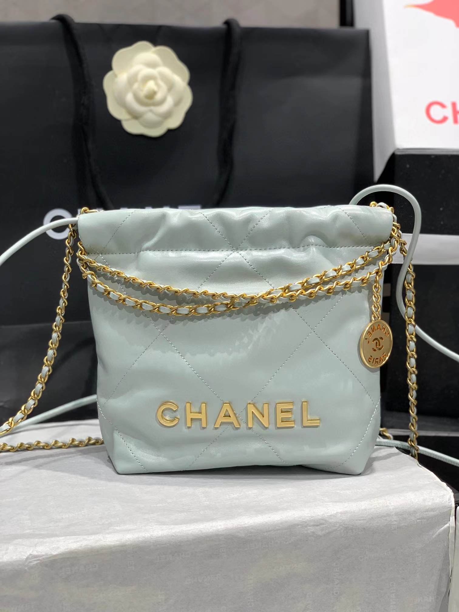 Chanel bag size 19*20*6cm CB511