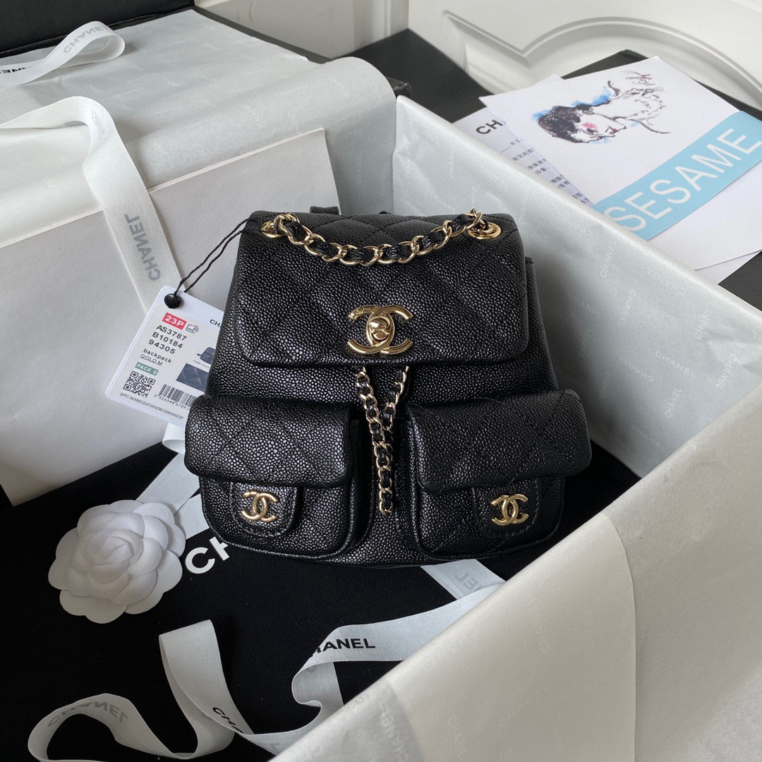 Chanel bag size 17.5*16.5*10cm   CHB504