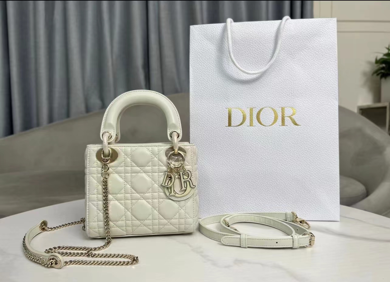 Dior bag size 17  CM  DB407