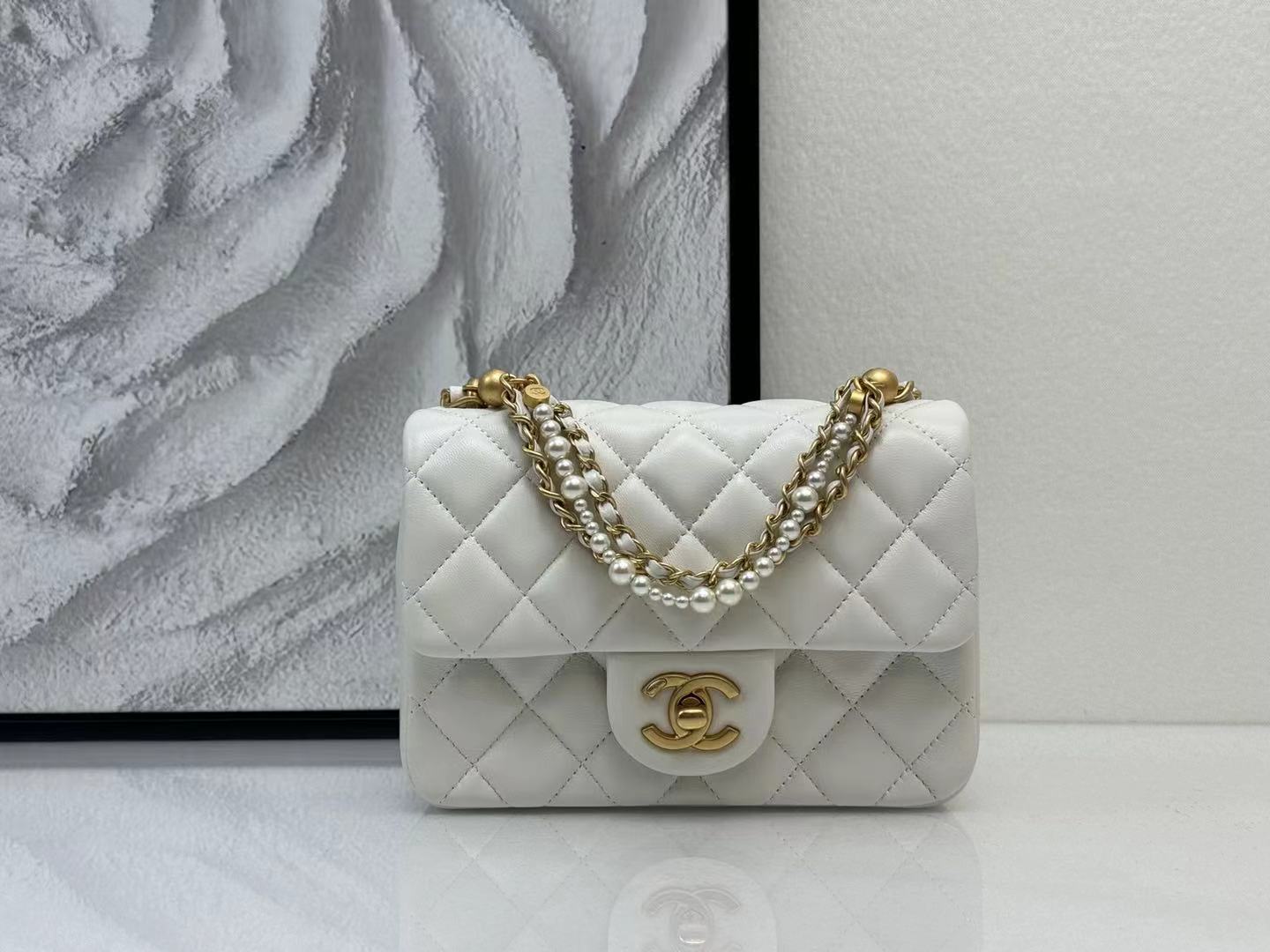 Chanel bag size 12cm CHB711