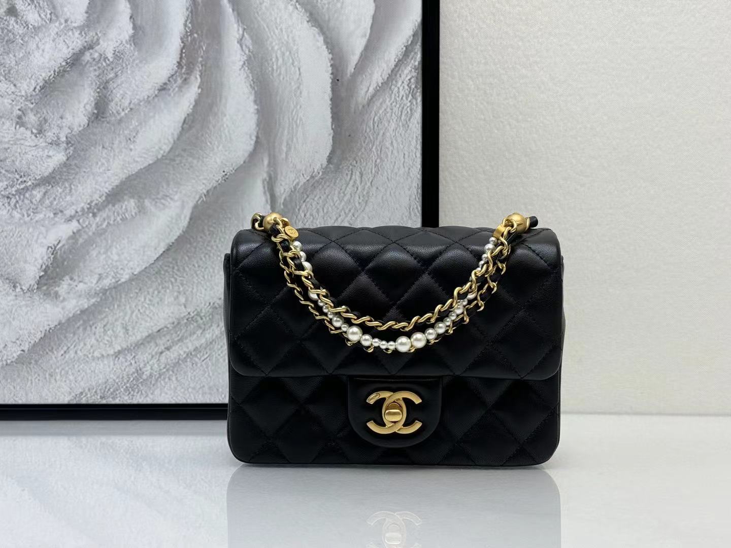 Chanel bag size 12cm CHB713
