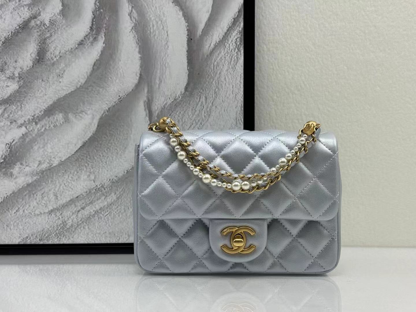 Chanel bag size 12cm CHB714